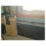 Folding Ping Pong table and box of unknown