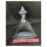 Vintage minature glass bottle of Ming Shu Fleur
