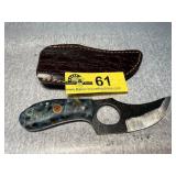Custom Fixed Blade Knife with Sheath