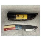 Custom File Steel Fixed Blade Knife