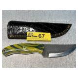 Custom File Knife with Sheath