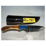 Custom Fixed Blade Knife with Sheath