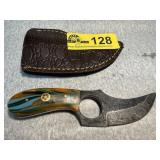 Custom Finger-Hole Fixed Blade Knife
