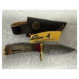 Custom Damascus Steel Fixed-Blade Knife