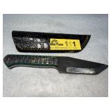 Custom File Blade Fixed Blade Knife with Sheath