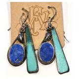 2 PAIR OF STERLING EARRINGS