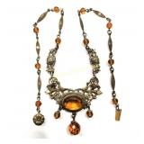 ORNATE ANTIQUE NECKLACE!