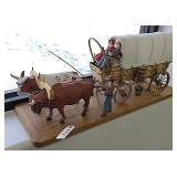 WESTWARD-HO COVERED WAGON & OXEN