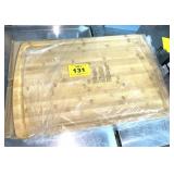 BAMBOO CUTTING/CHARCUTERIE BOARD 30"x20" - NEW