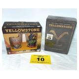 YELLOWSTONE BOX SET SEASON 1-3, GLASS SET