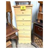 7-DRAWER PINE LINGERE CHEST
