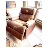 LEATHER ELECTRIC RECLINER HI-ROCK HOME N.C.