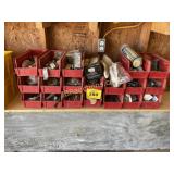 RED HARDWARE BINS