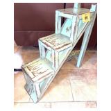 DECORATIVE STAIR-STEP SHELF