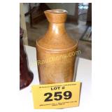 POTTERY BOTTLE LONDON, ENGLAND