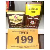 COLLECTABLE METAL SAFEWAY SPICE CANS