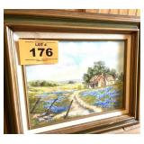 HOUSE ON PRAIRIE PAINTING