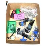 ASSORTED SAE AND METRIC ALLEN WRENCHES