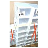 (7) SINGLE PLASTIC DRAWERS