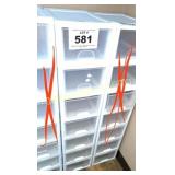 (7) SINGLE PLASTIC DRAWERS