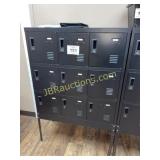 9 DOOR LOCKER WITH KEYS