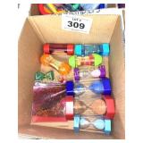 HOURGLASSES, SENSORY TUBES