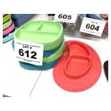 SUCTION CUP FOOD PLATES