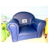 BLUE EASY CHAIR