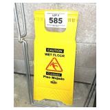 WET FLOOR SIGN