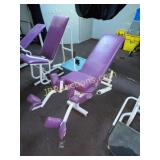 HYDRAULIC LEG EXERCISE MACHINE