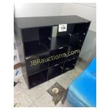 BLACK STORAGE CUBBY