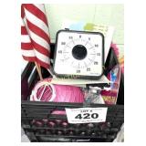 FLASH CARDS, FLAGS, TIMERS, MISC