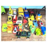 ASSORTED TOY TRUCKS