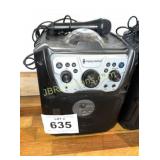 SINGING MACHINE W/DISCO LIGHT