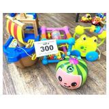 ACTIVITY CUBE, SHIP, FROG, COCO MELON