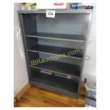 ADJUSTABLE METAL OFFICE SHELF