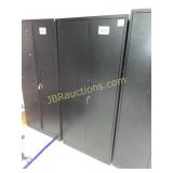 32" WIDE METAL STORAGE SHELF LOCKING