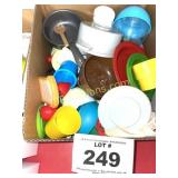 ASSORTED PLAY FOOD/KITCHEN/GROCERY TOYS