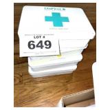 (4) UNIFIRST FIRST AID KITS - METAL BOX