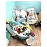 BOUNCER, BOOKS, TOYS, MISC.