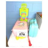 PLASTIC PURSES, PLAY DOCTOR KID, SUITCASE