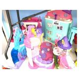 ASSORTED CASTLES, PLAY HOUSES