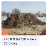 MULCH PILE - APPROX 7/8