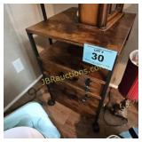 NIGHT STAND ON WHEELS