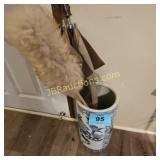 CHINA UMBRELLA HOLDER & CONTENTS