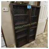 "WIRE FRONT" SHELVES