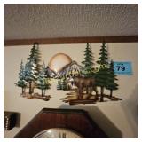 PINE TREE WALL DECORATIONS