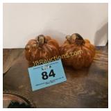 ART GLASS PUMPKINS