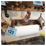 "ROOSTER" PAPER TOWEL HOLDER