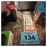 KEY FUNERAL HOME THERMOMETER